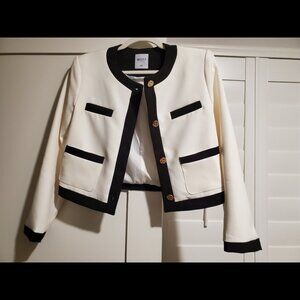 MOTF black and cream lady jacket XS